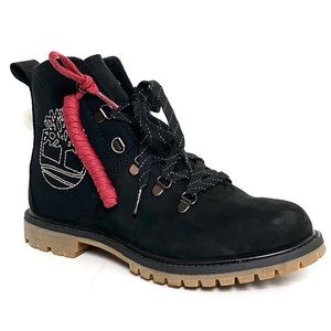timberland embroidered boots